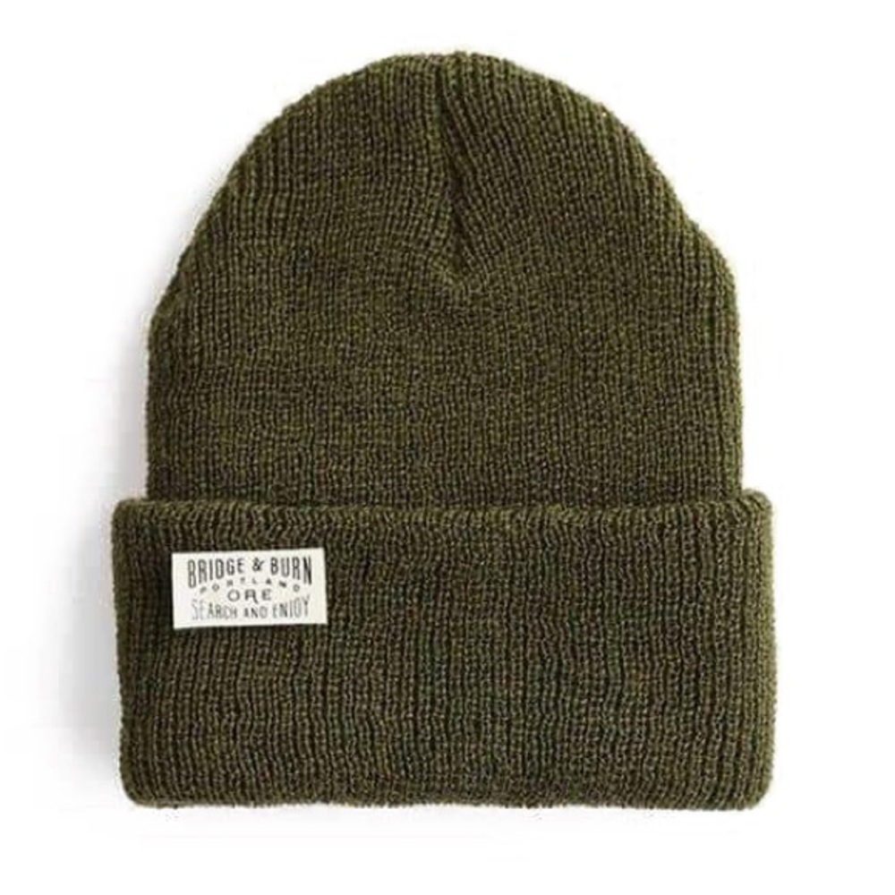 Bridge & Burn Wool Watchcap Beanie NWOT